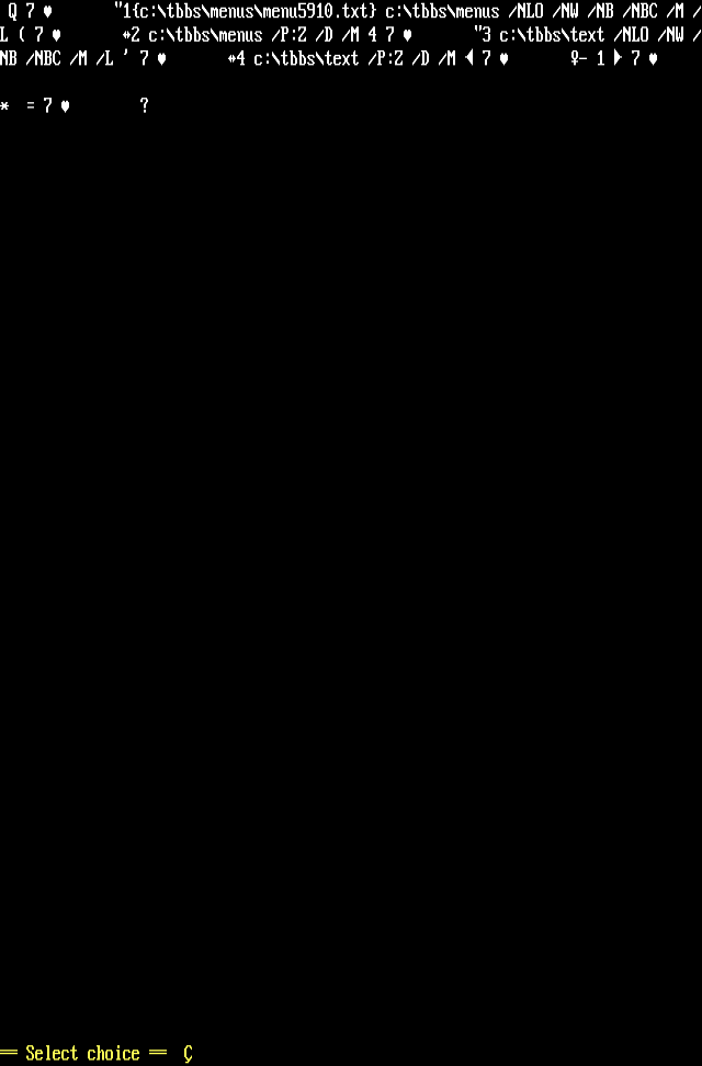 ANSI art: MENU5910.CTL